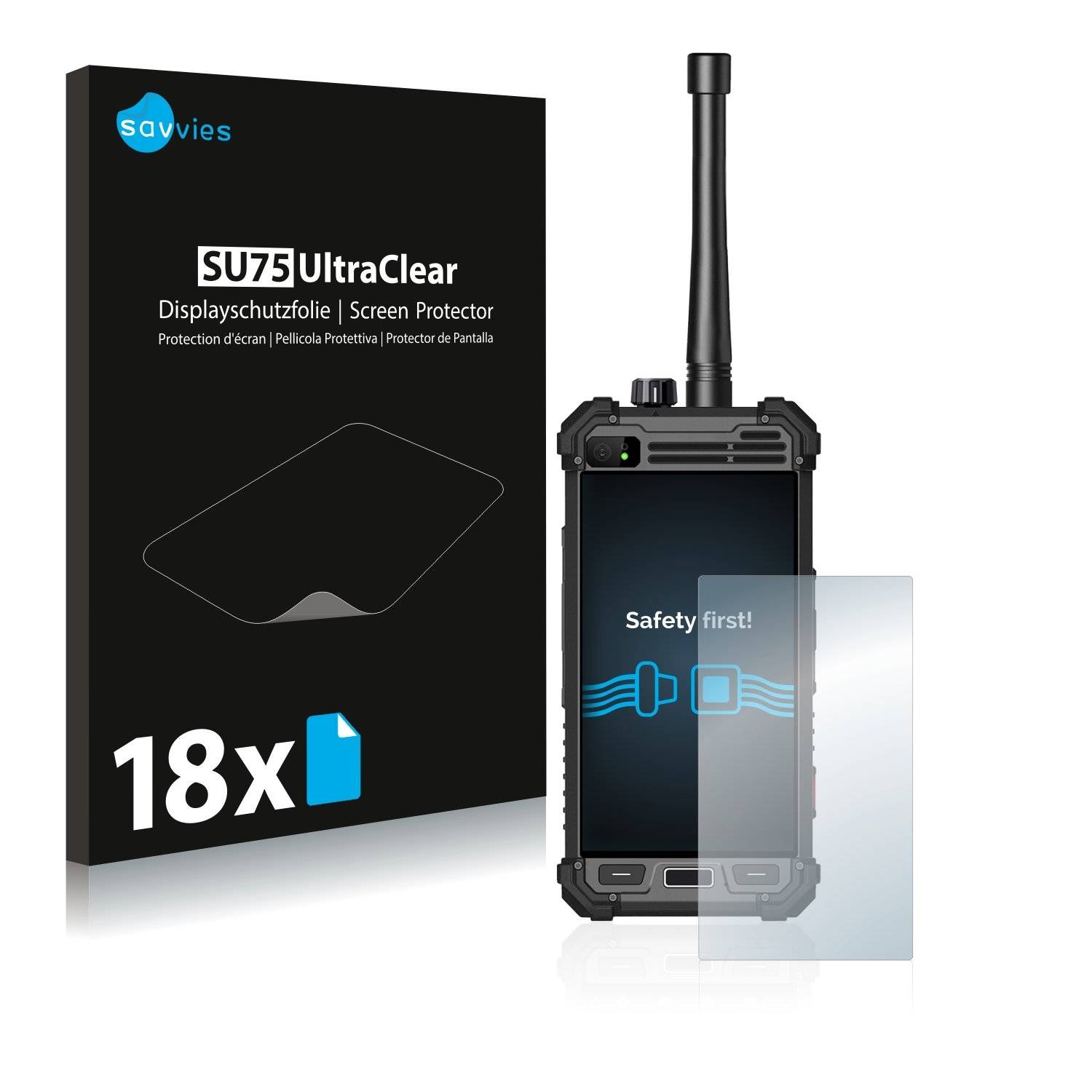 18 Savvies SU7 Displayschutzfoli fü Rfinde M DV/ DM 4G/LTE