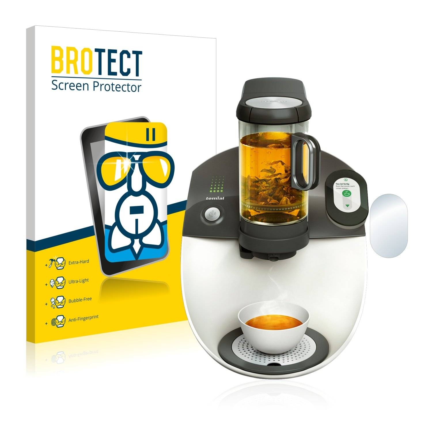 BROTECT AirGlass Panzerglasfoli fü Vorwer Temial