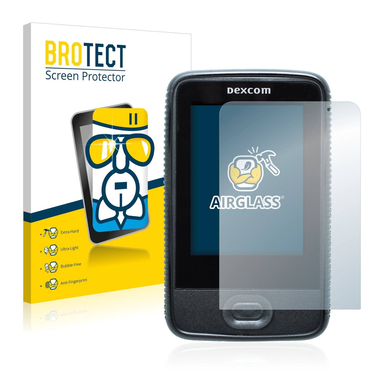 BROTECT AirGlass Panzerglasfoli fü Dexco G Mobil Receiver