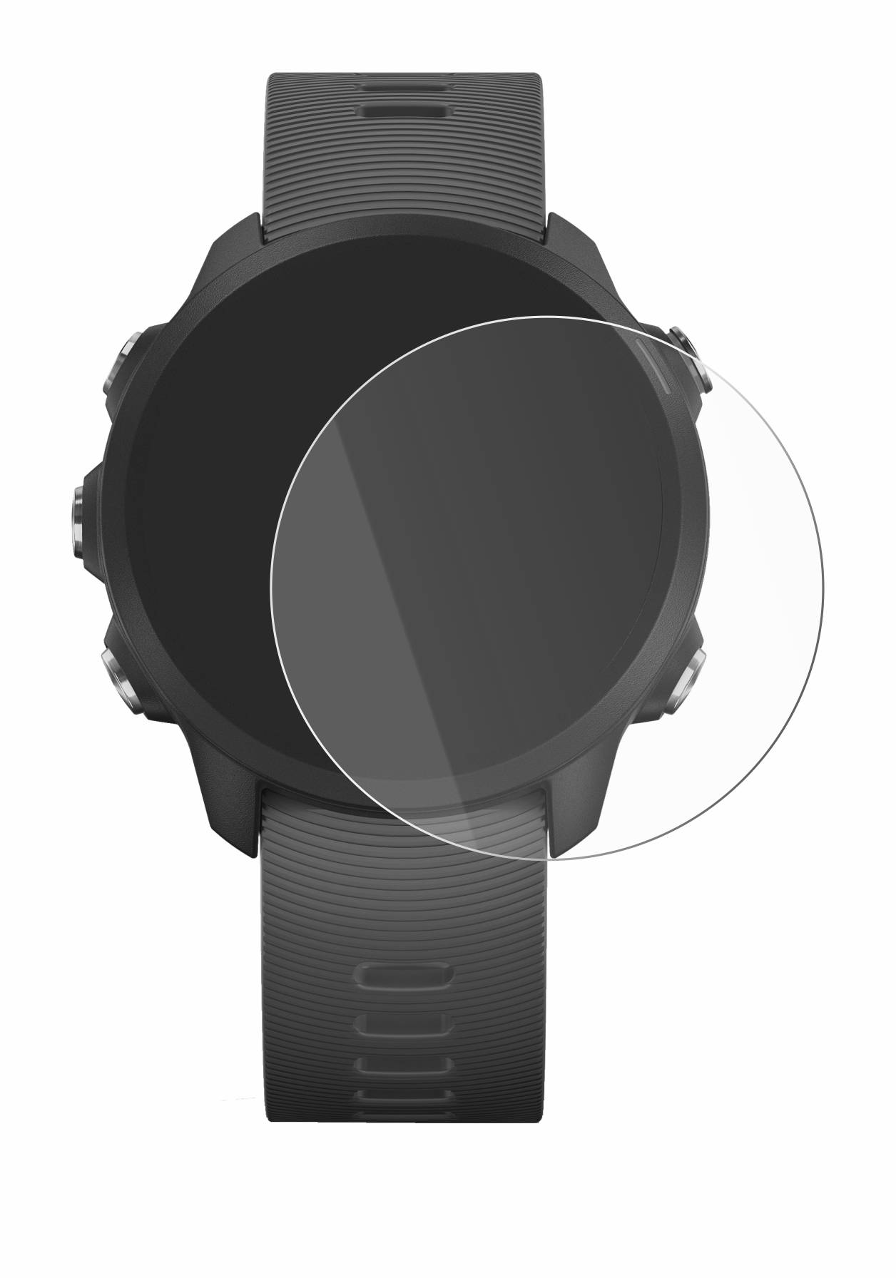 BROTECT AirGlass Glas Panzer-Folie für Garmin Forerunner 245 Music - Schutzglas