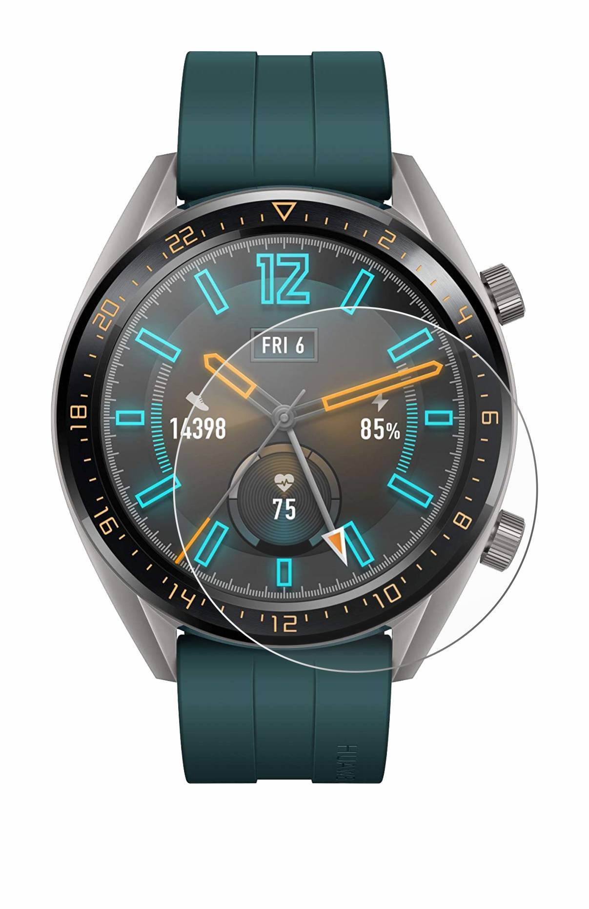 BROTECT AirGlass Glas Panzer-Folie für Huawei Watch GT Active - Schutzglas