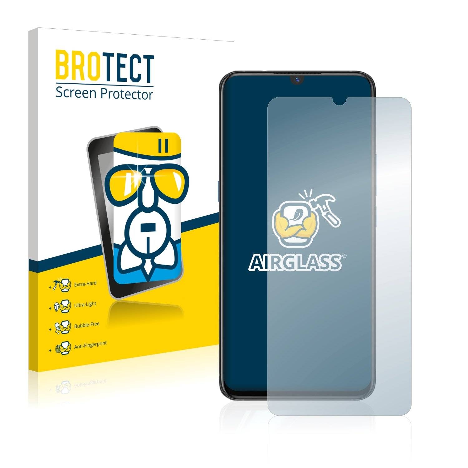 BROTECT AirGlass Panzerglasfoli fü Viv iQ00