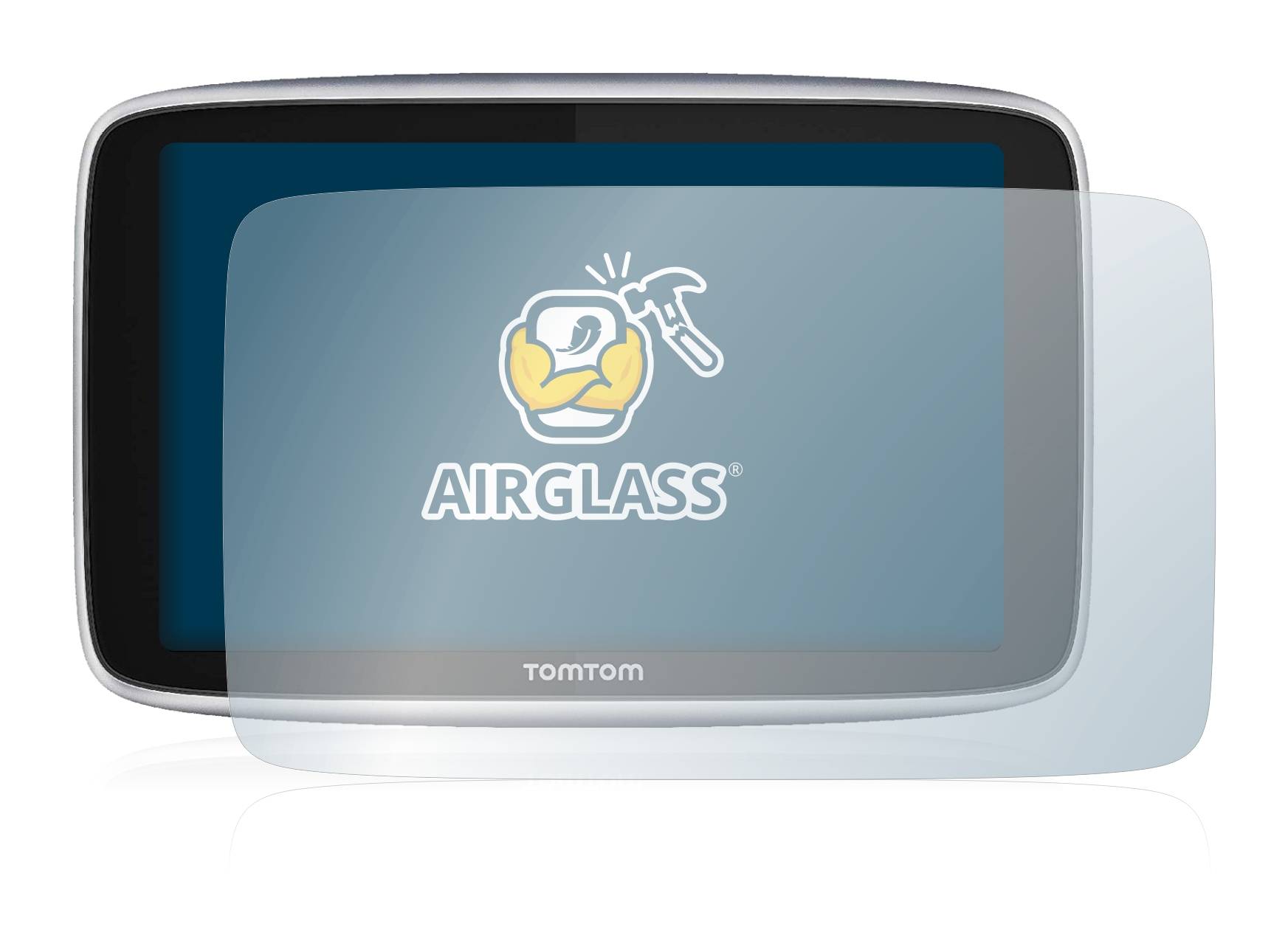 BROTECT AirGlass Glas Panzer-Folie für TomTom GO Premium X - Schutzglas