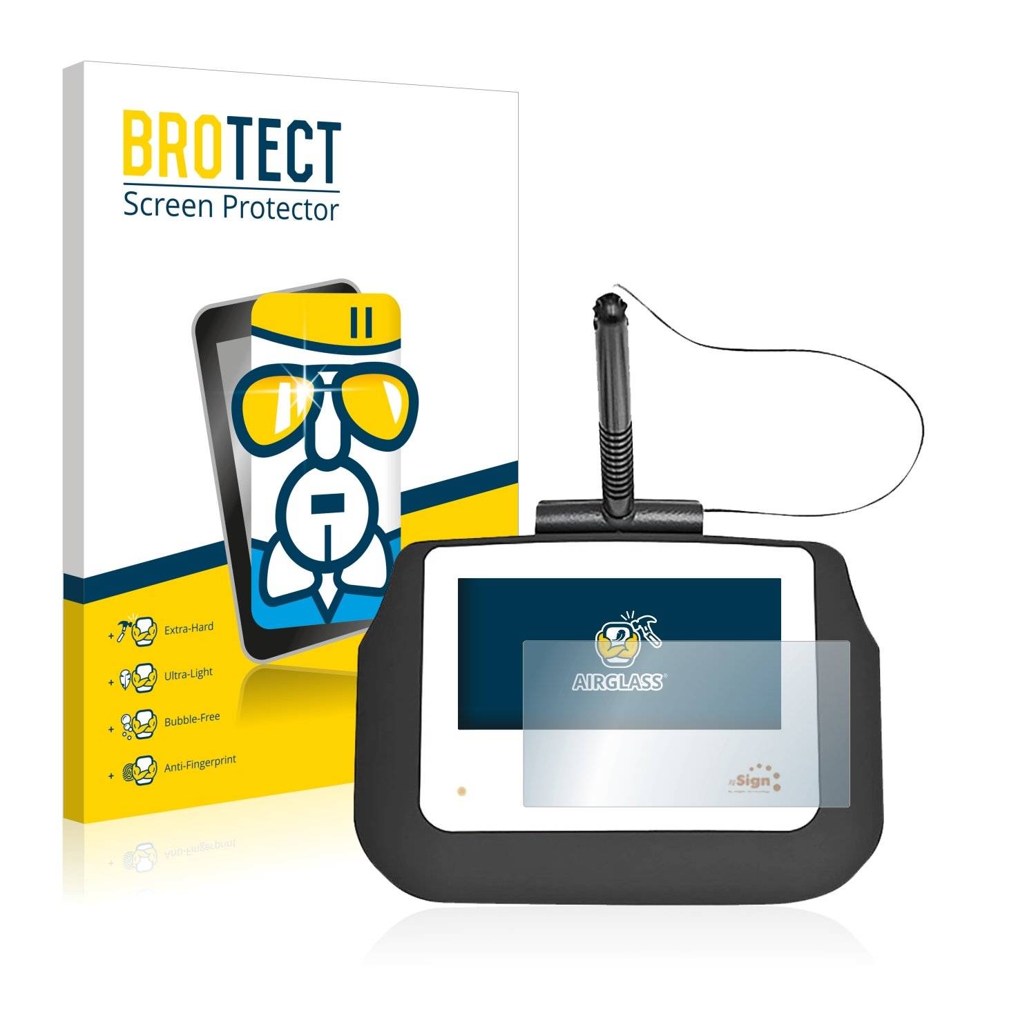 BROTECT AirGlass Panzerglasfoli fü Ambi nSig SP110