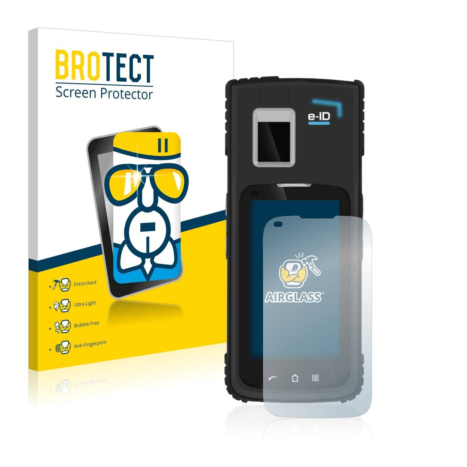 BROTECT AirGlass Panzerglasfoli fü Copperni C-On e-ID