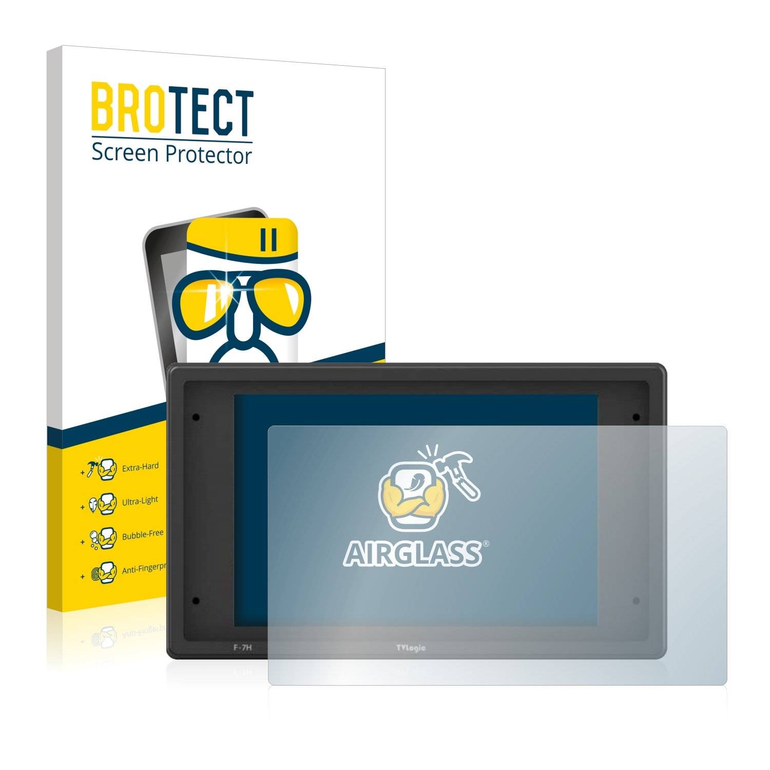 BROTECT AirGlass Panzerglasfoli fü TVlogi F-7H