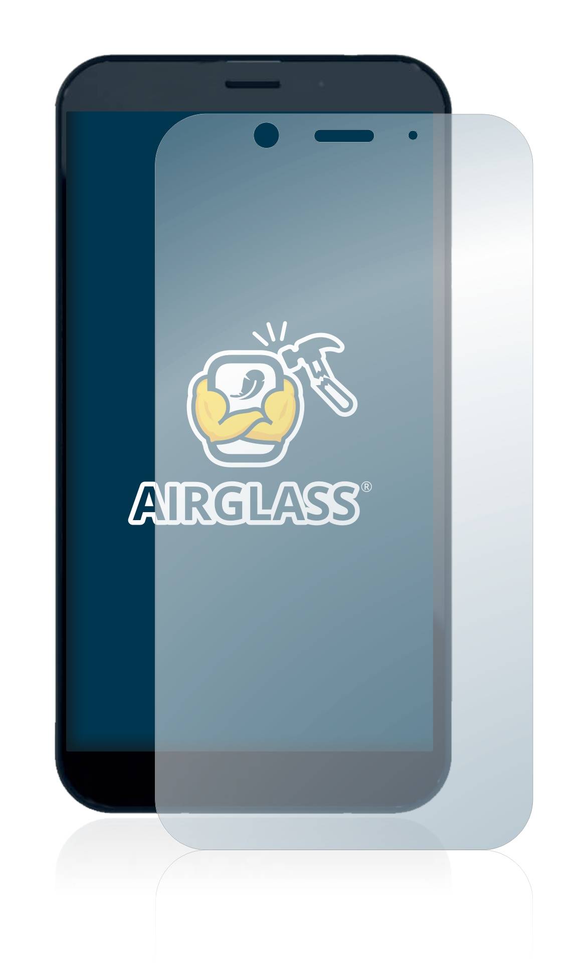 BROTECT AirGlass Glas Panzer-Folie für Shiftphones Shift6m - Schutzglas