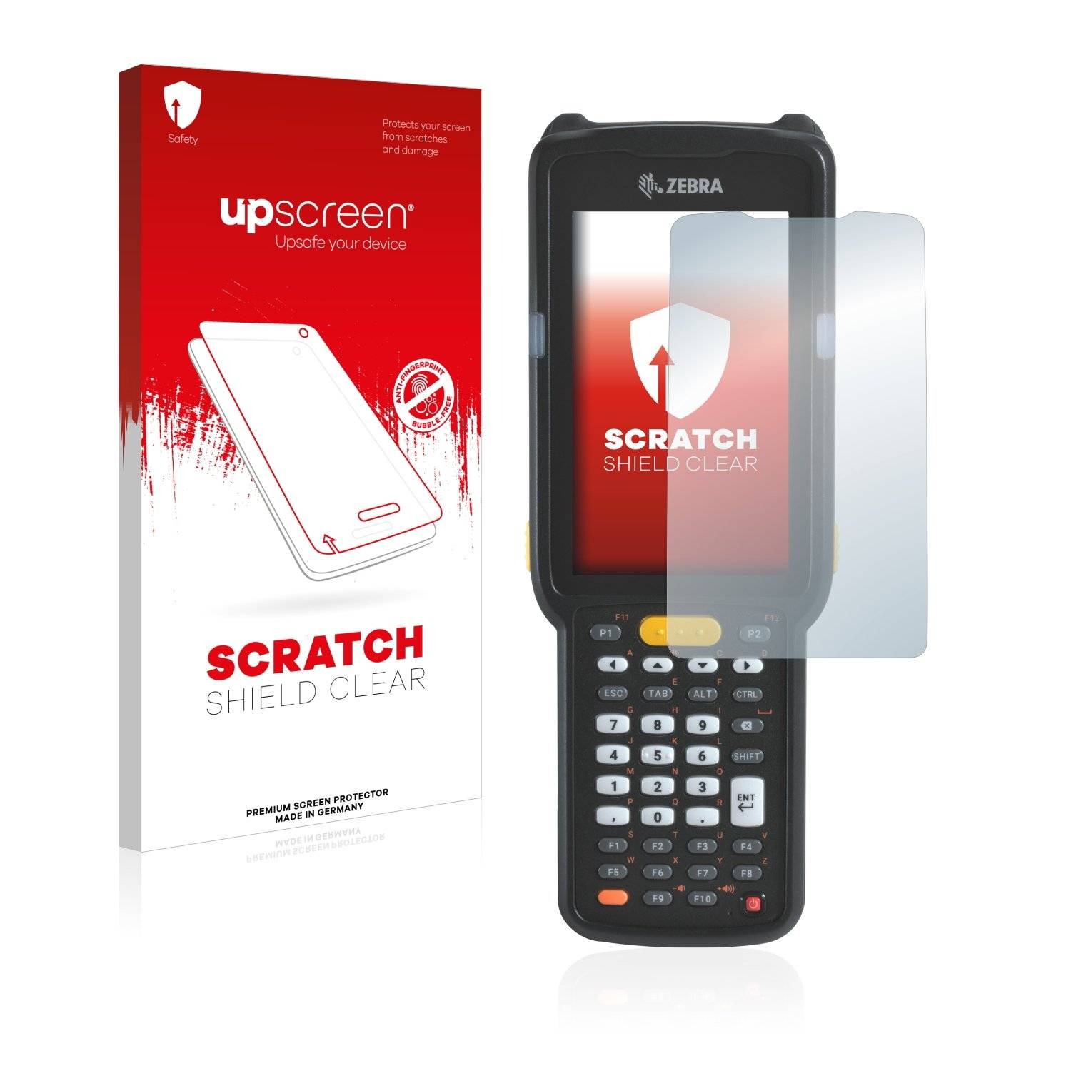 upscreen Scratc Shiel Clea Premiu Displayschutzfoli fü Zebr MC330