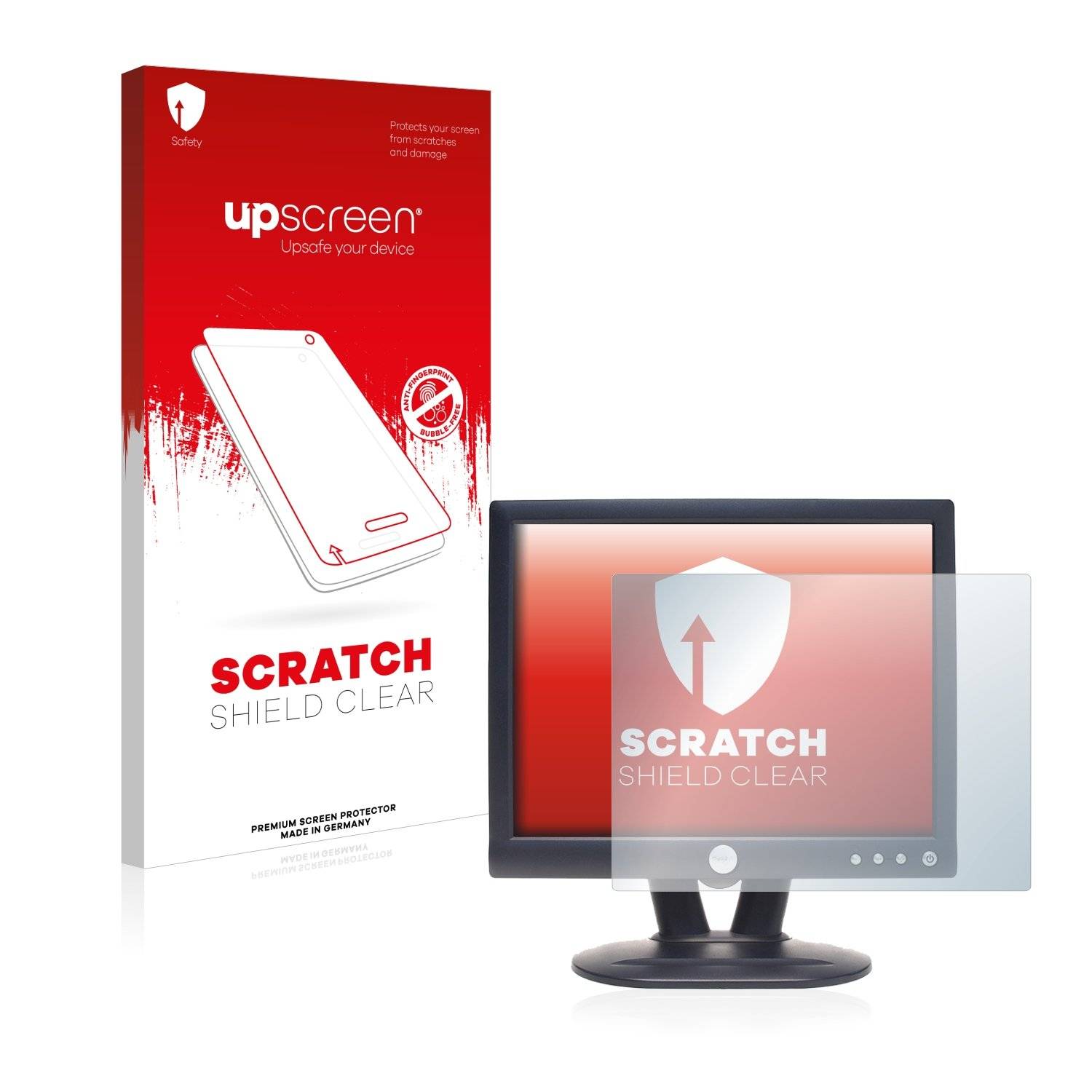 upscreen Scratc Shiel Clea Premiu Displayschutzfoli fü Del 1704FP