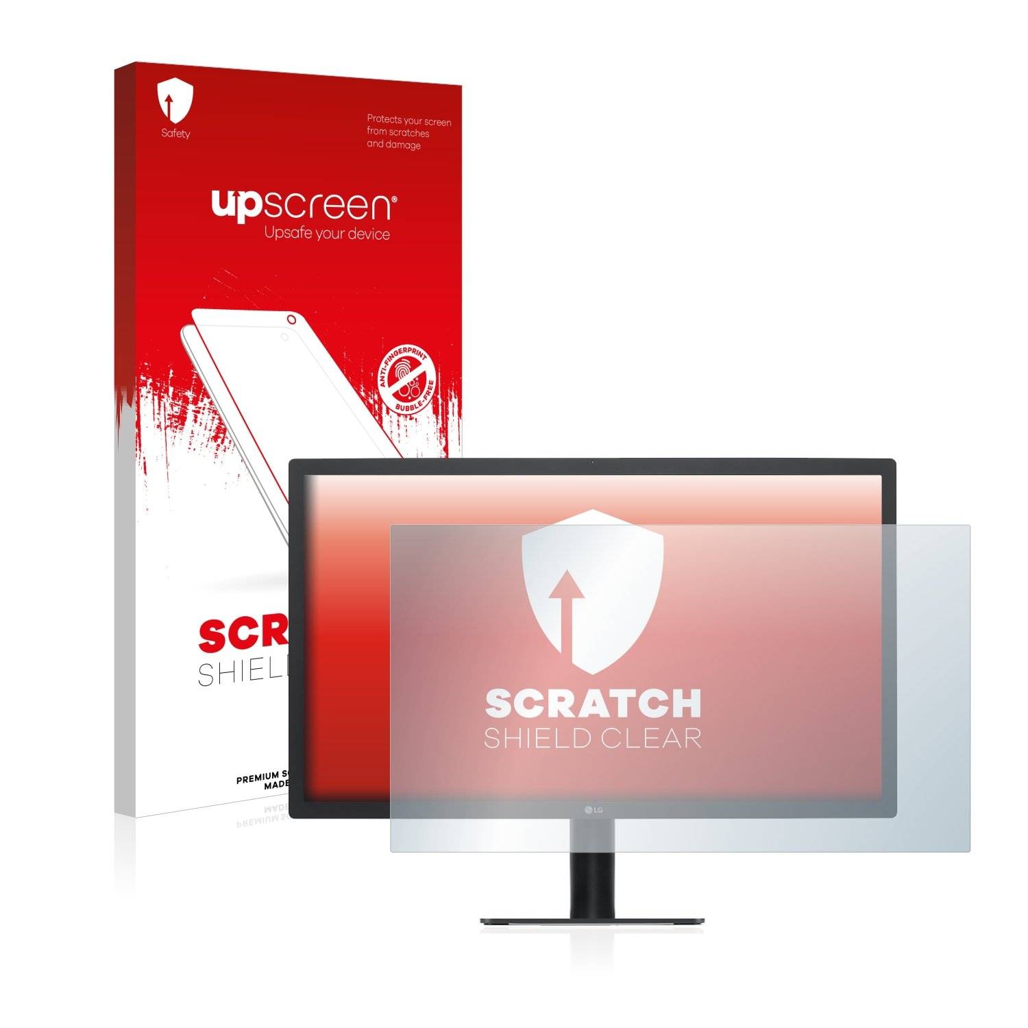 upscreen Scratc Shiel Clea Premiu Displayschutzfoli fü L UltraFin 22MD4KA