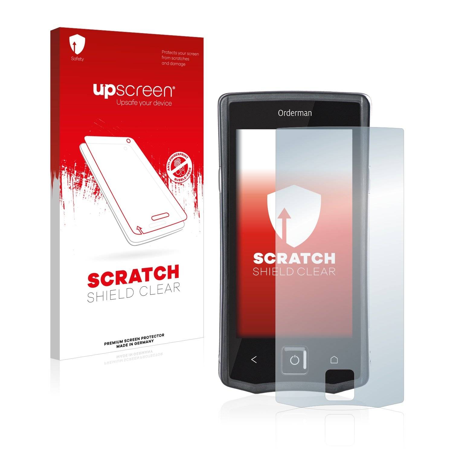 upscreen Scratc Shiel Clea Premiu Displayschutzfoli fü Orderma  plus