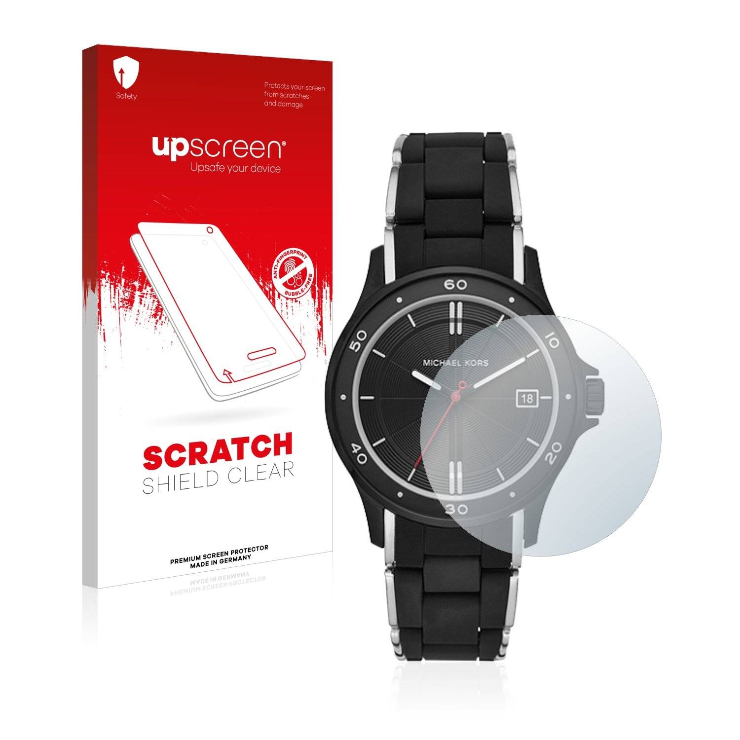 upscreen Scratc Shiel Clea Premiu Displayschutzfoli fü Michae Kor Rei (4 mm)