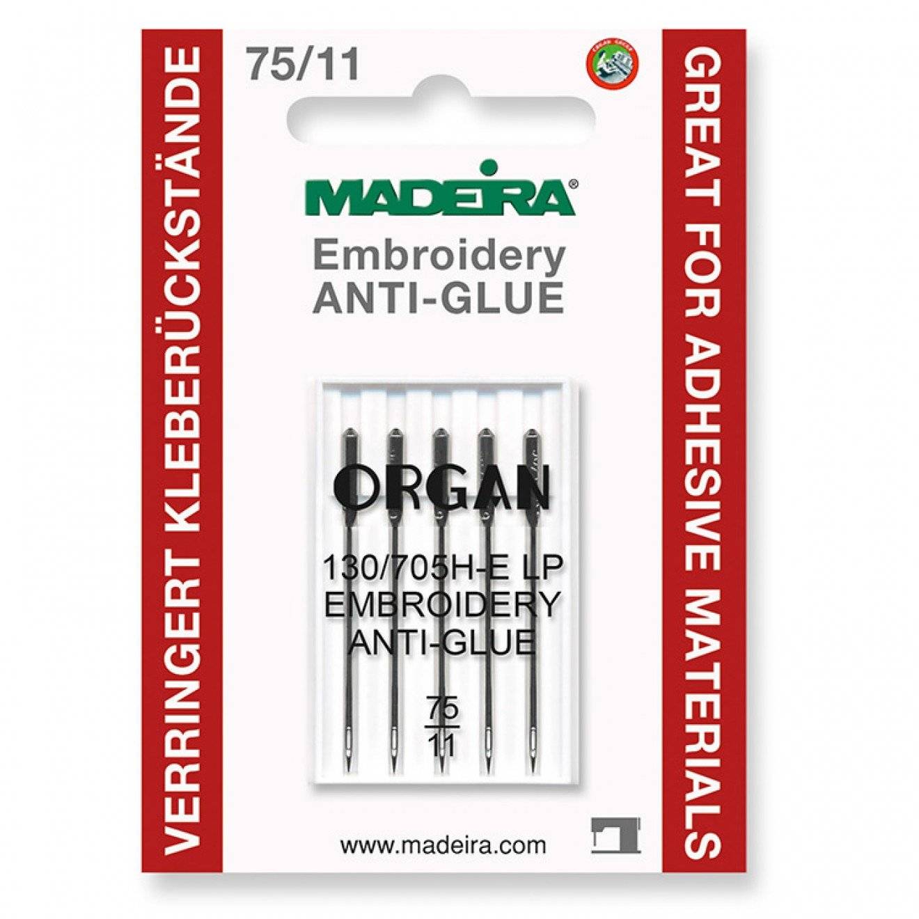 Maschinennadel Anti-Glue Nr. 75 5 St