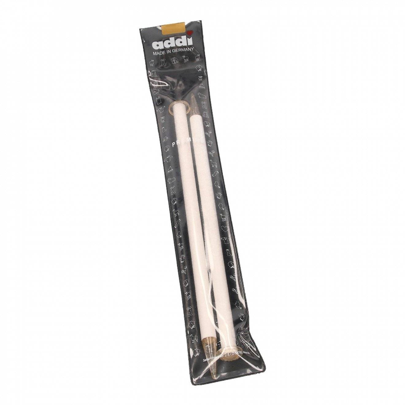 Jackenstricknadeln+Glitter 15,00 mm 35 cm 1 Paar