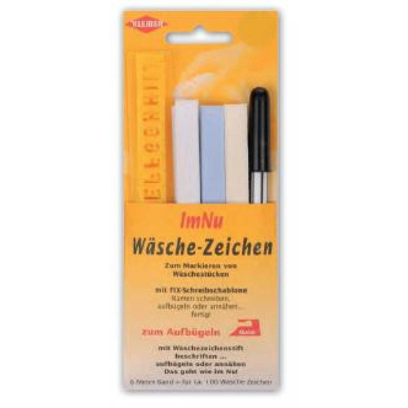 ImNu-Wäschezeichen ca. 6 m Breite ca. 1 cm
