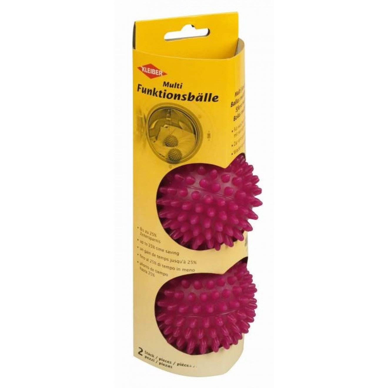 Multifunktionsbälle ø 7 cm, 73 g bordeaux 2 St