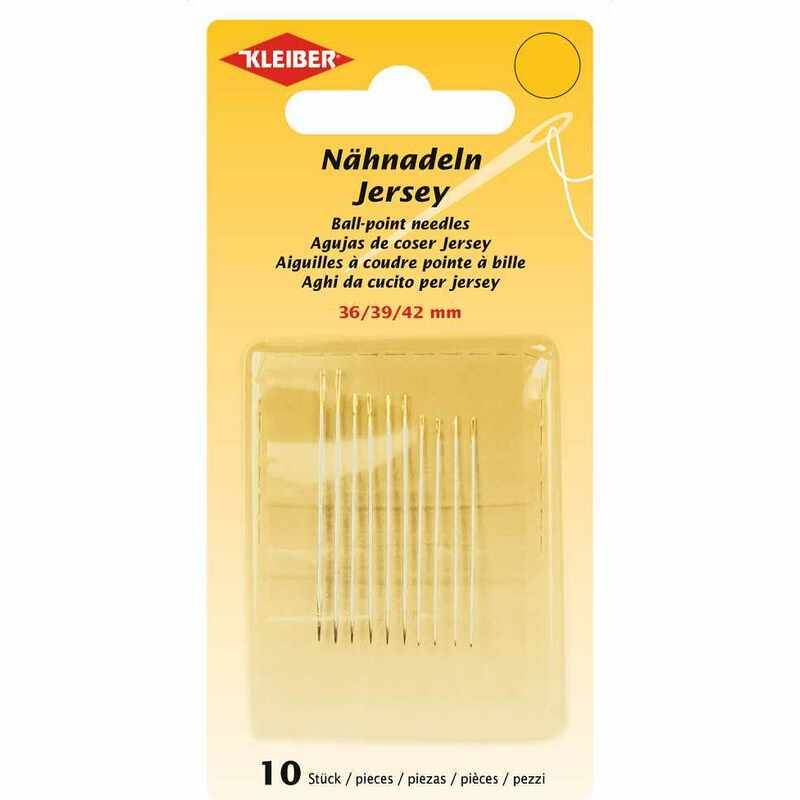 KLEIBER Hand-Nähnadel-Set "Jersey", 10-teilig