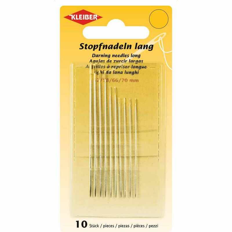KLEIBER Stopfnadel-Set, lang, 10-teilig