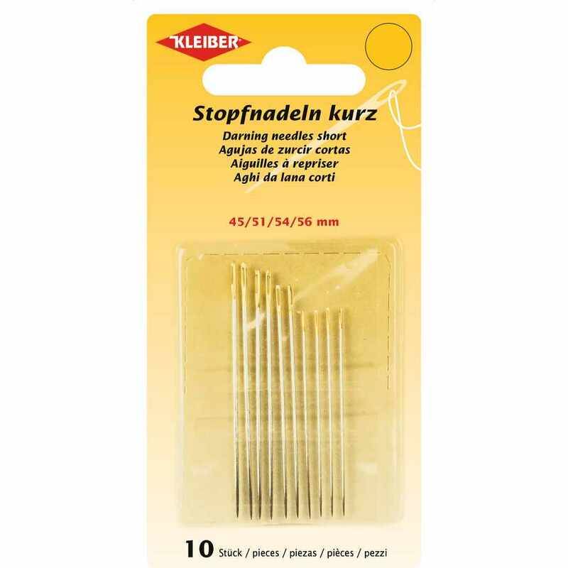 KLEIBER Stopfnadel-Set, kurz, 10-teilig
