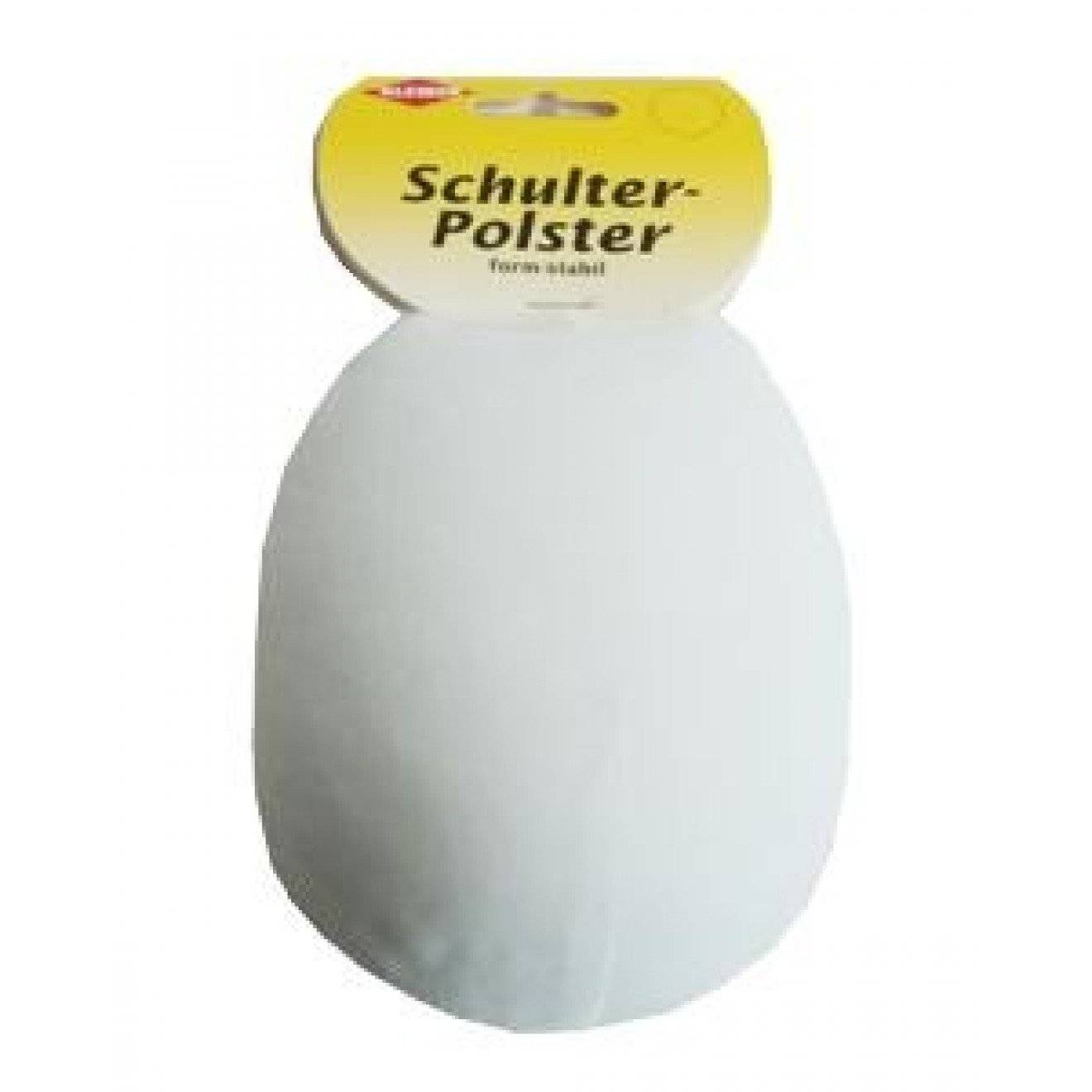 Schulterpolster ohne Klett Raglan KR1 ca. 15,5x11x4,5 cm 31 weiß 2 St