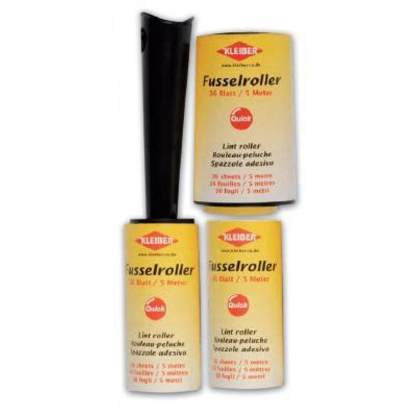 Fusselroller-Set ca. 5 m à 36 Blatt je Rolle 3 St