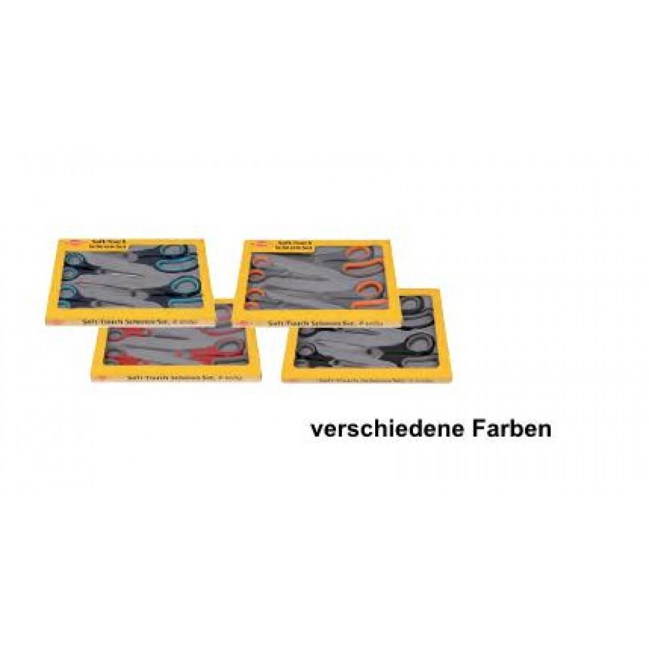 Scheren-Set auch für Linkshänder 13+14+21,5+24,5 cm 4 St