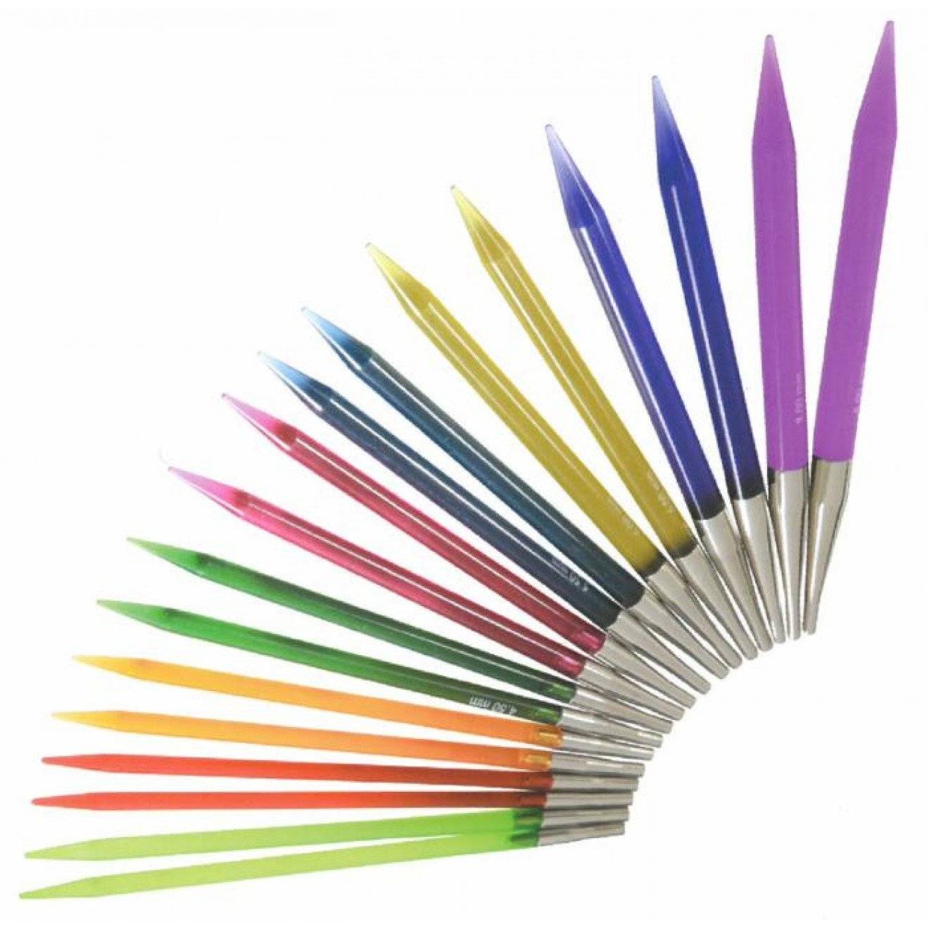 austauschbare Rundstricknadeln TRENDZ 4,00 mm orange 115 mm 2 St