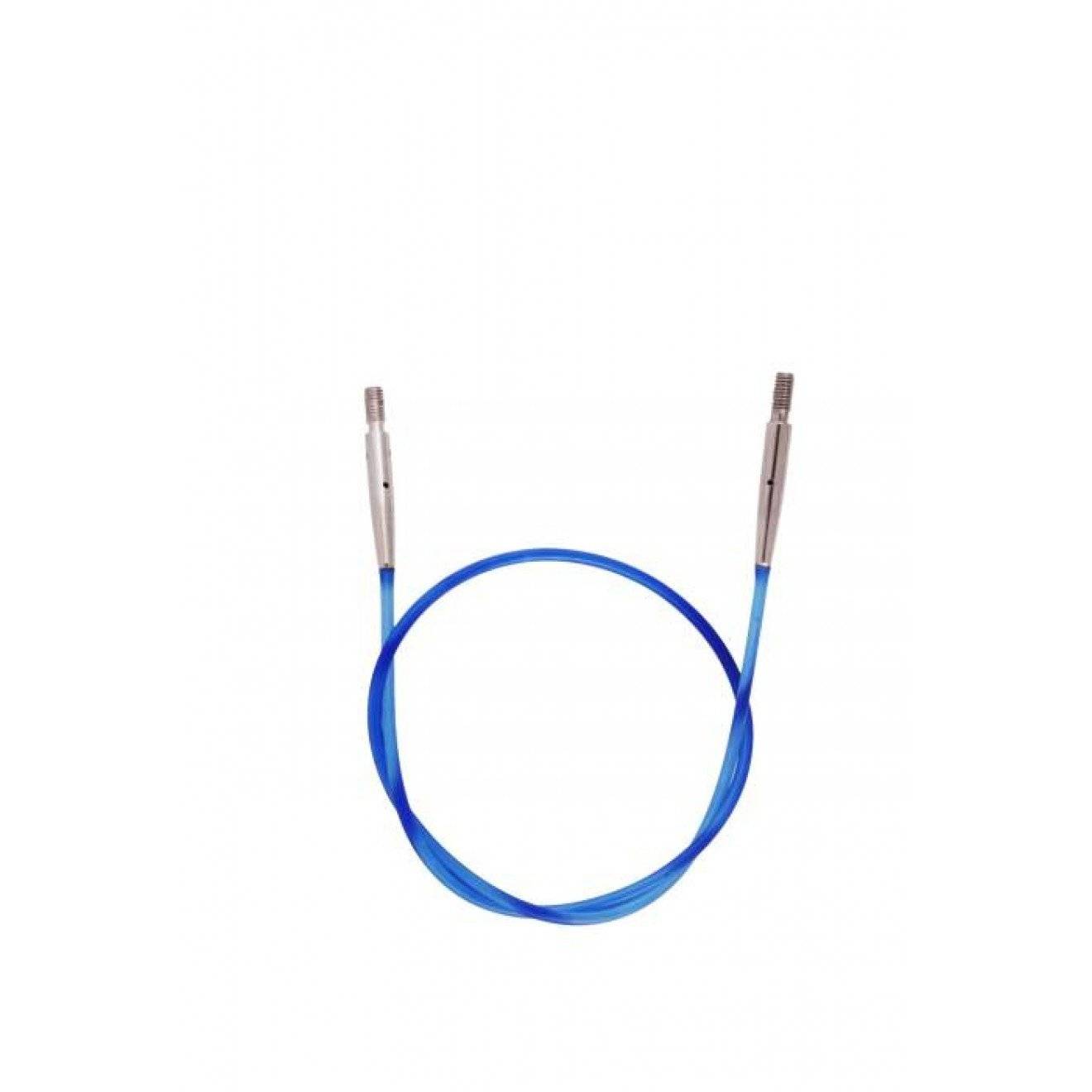 Seil für Nadelspitzen 28 cm blau 50 cm