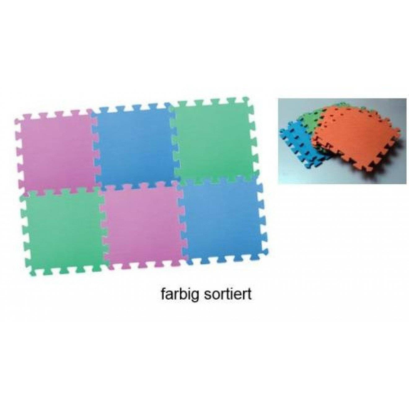Spannmatten 30x30 cm sortiert 9 St