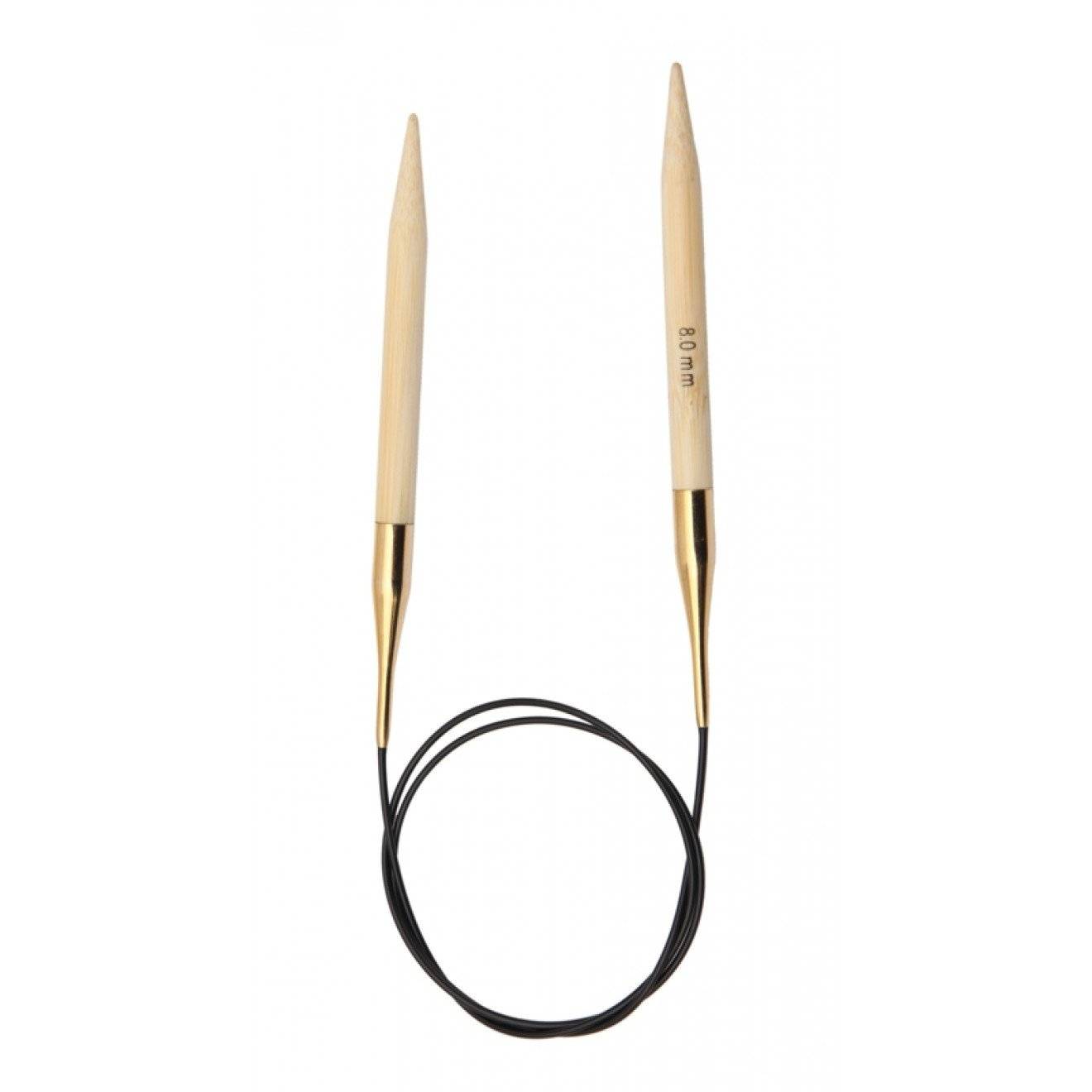 Rundstricknadel bamboo 9,00 mm 60 cm