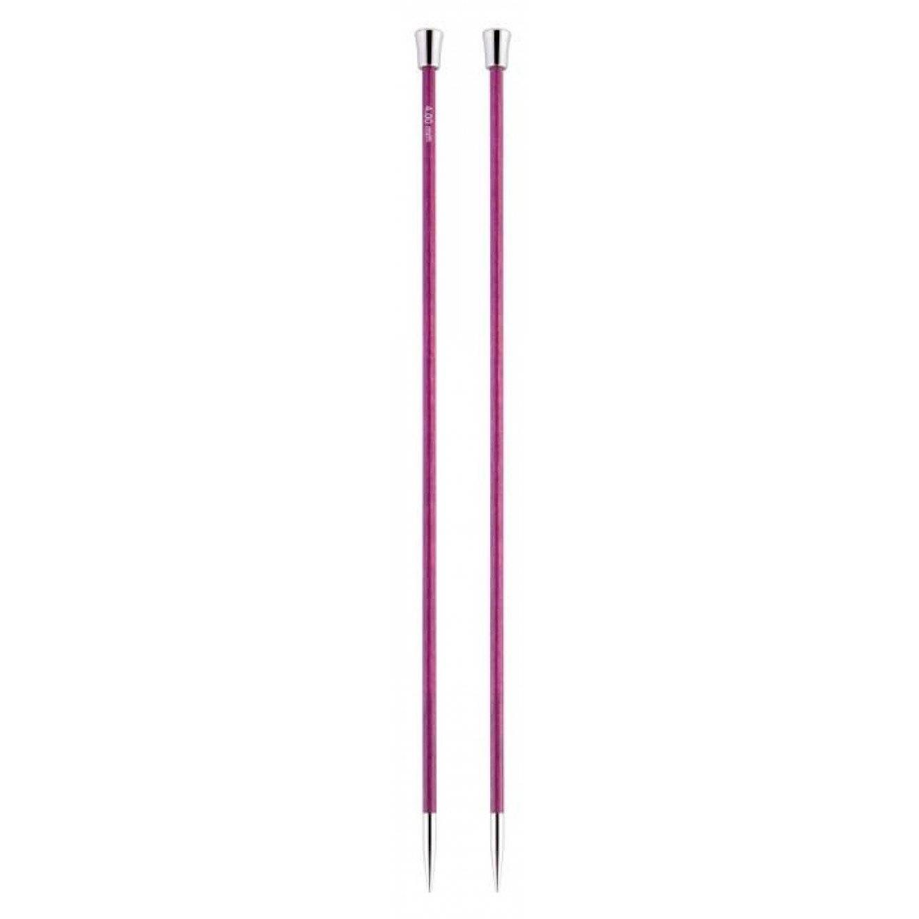 Jackenstricknadeln Royale 4,00 mm fuchsia 40 cm 1 Paar