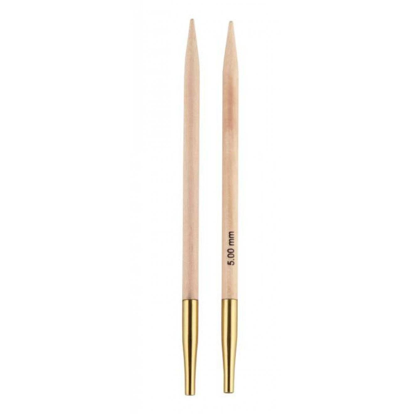 austauschbare Rundstricknadeln basix Birch 5,00 mm 115 mm 1 Paar