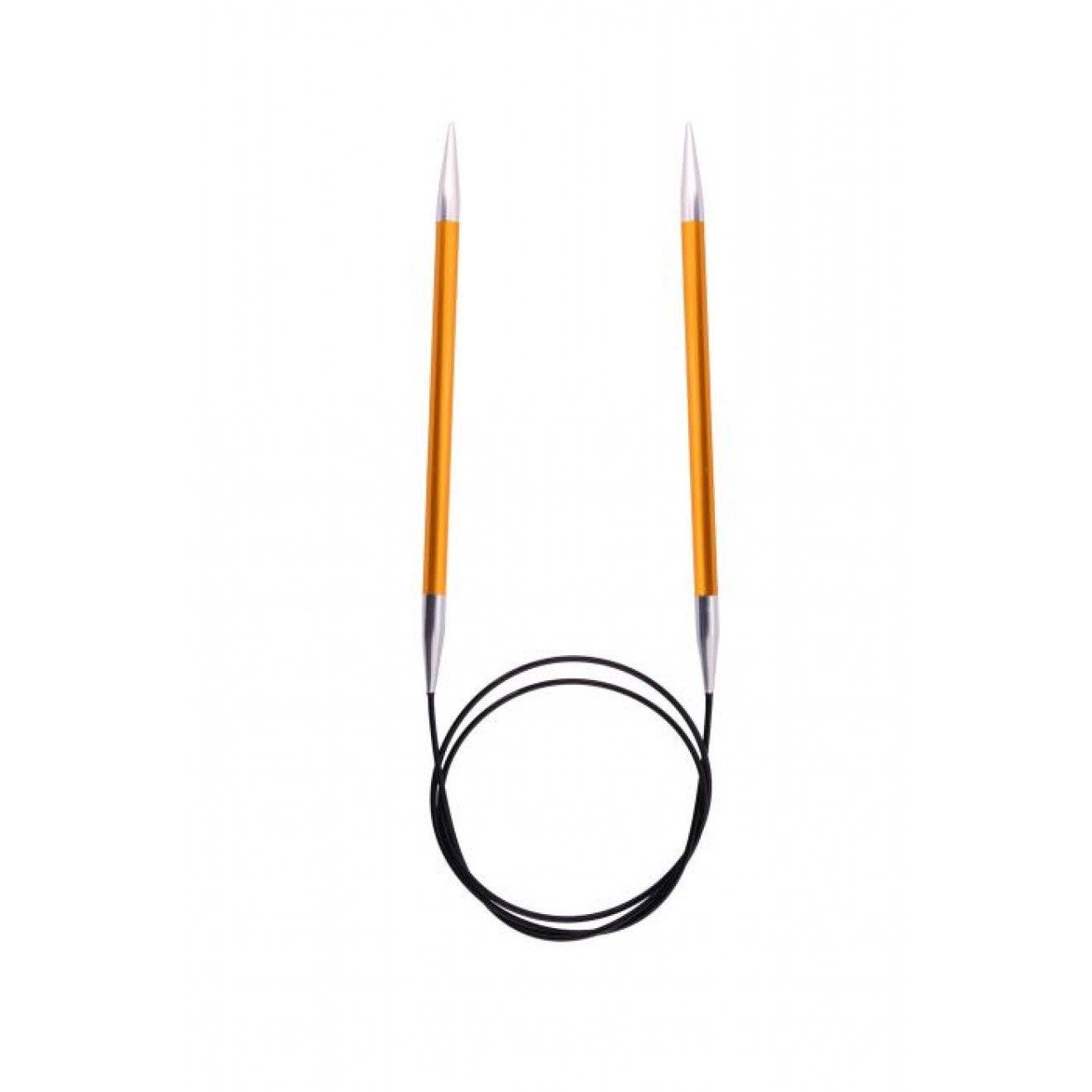 Rundstricknadel ZING 2,25 mm bernstein 80 cm