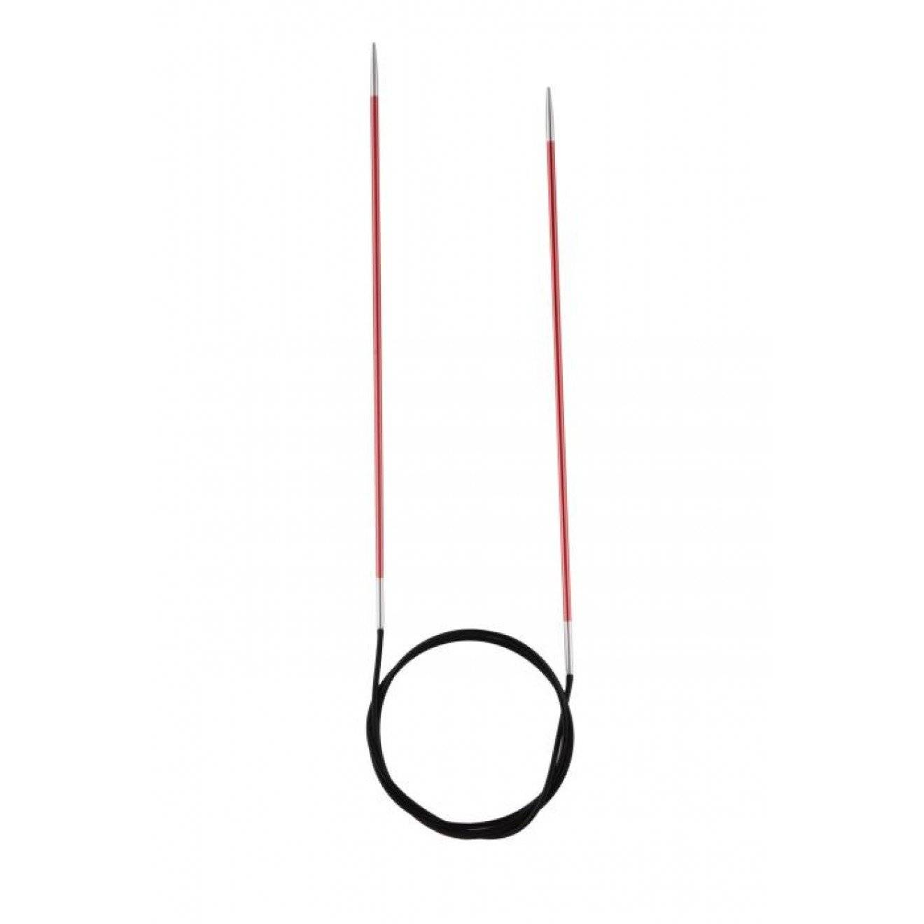 Rundstricknadel ZING 2,00 mm koralle 100 cm