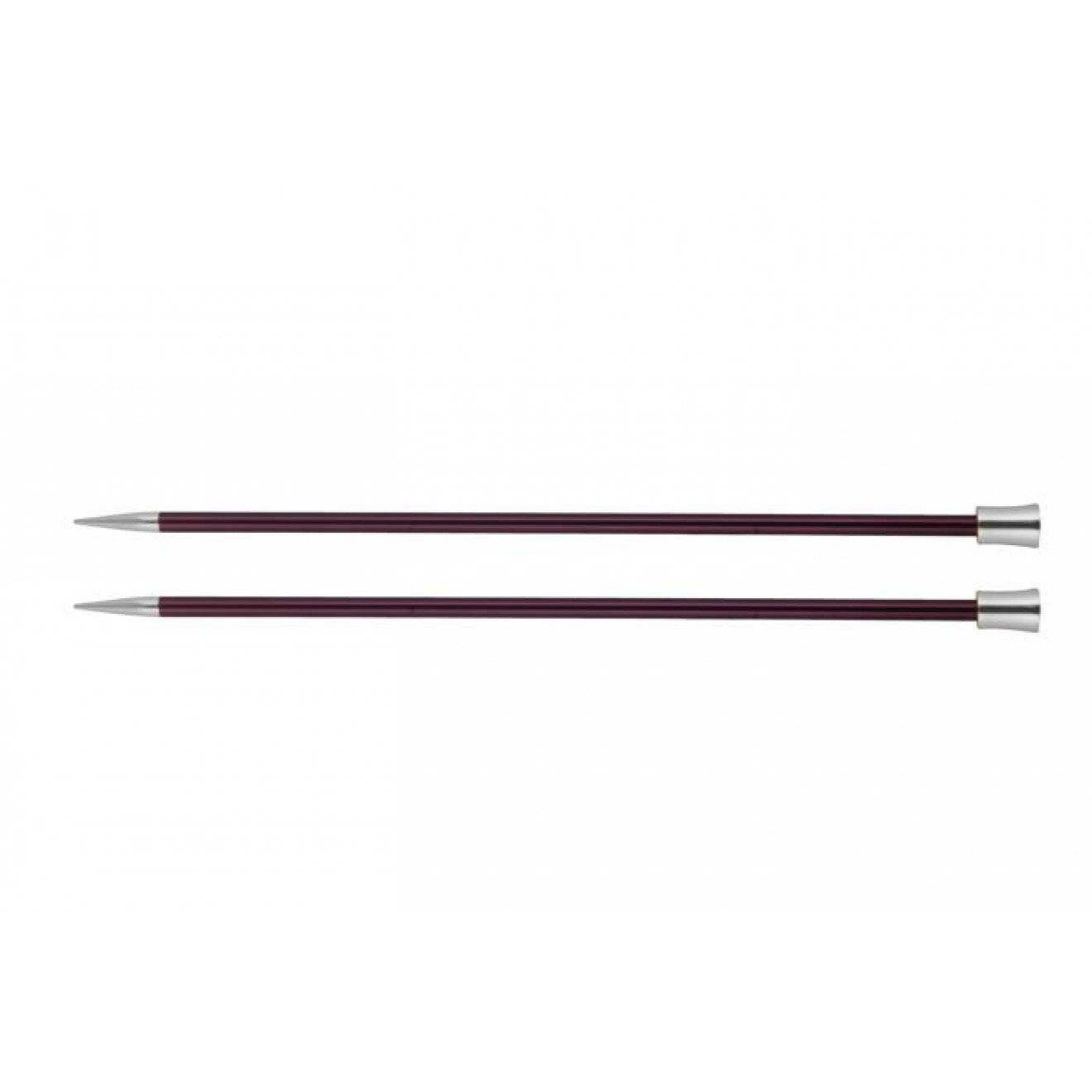 Jackenstricknadeln ZING 6,00 mm purpur 40 cm 1 Paar