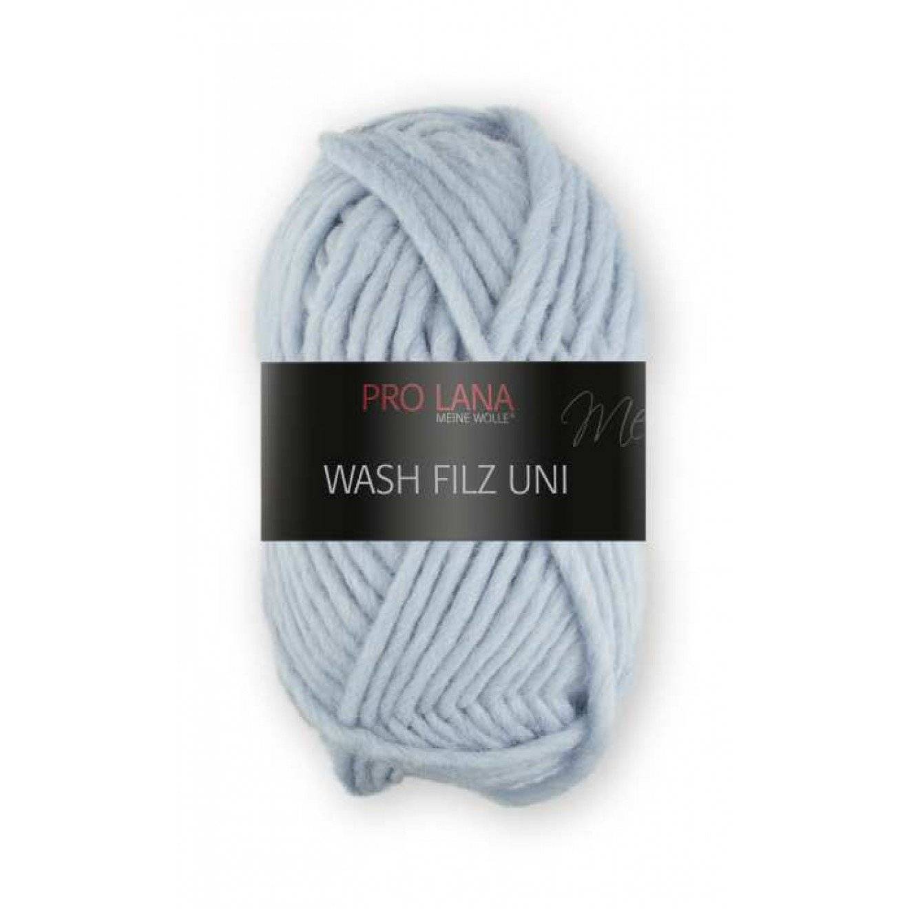 Wash-filz uni 156 ca. 50 m 50 g