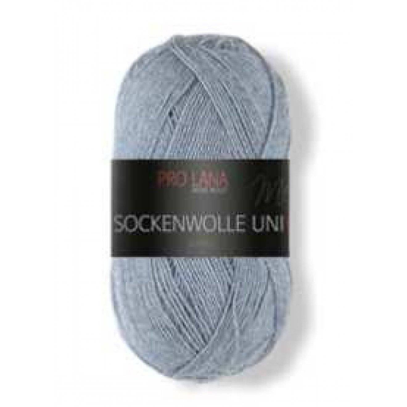 Sockenwolle uni 4fädig 406 ca. 420 m 100 g