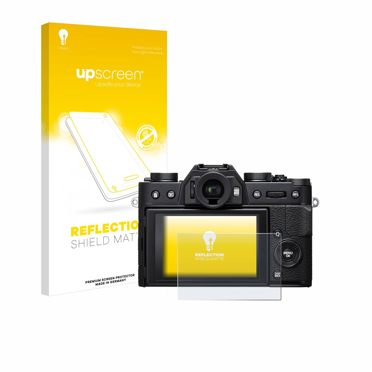upscreen Reflection Shield Matt Schutzfolie für Fujifilm X-T20