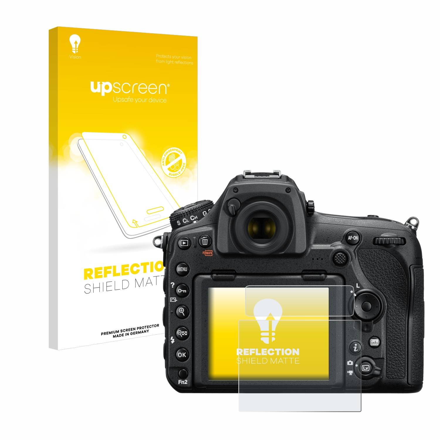 upscreen Reflection Shield Matt Schutzfolie für Nikon D850