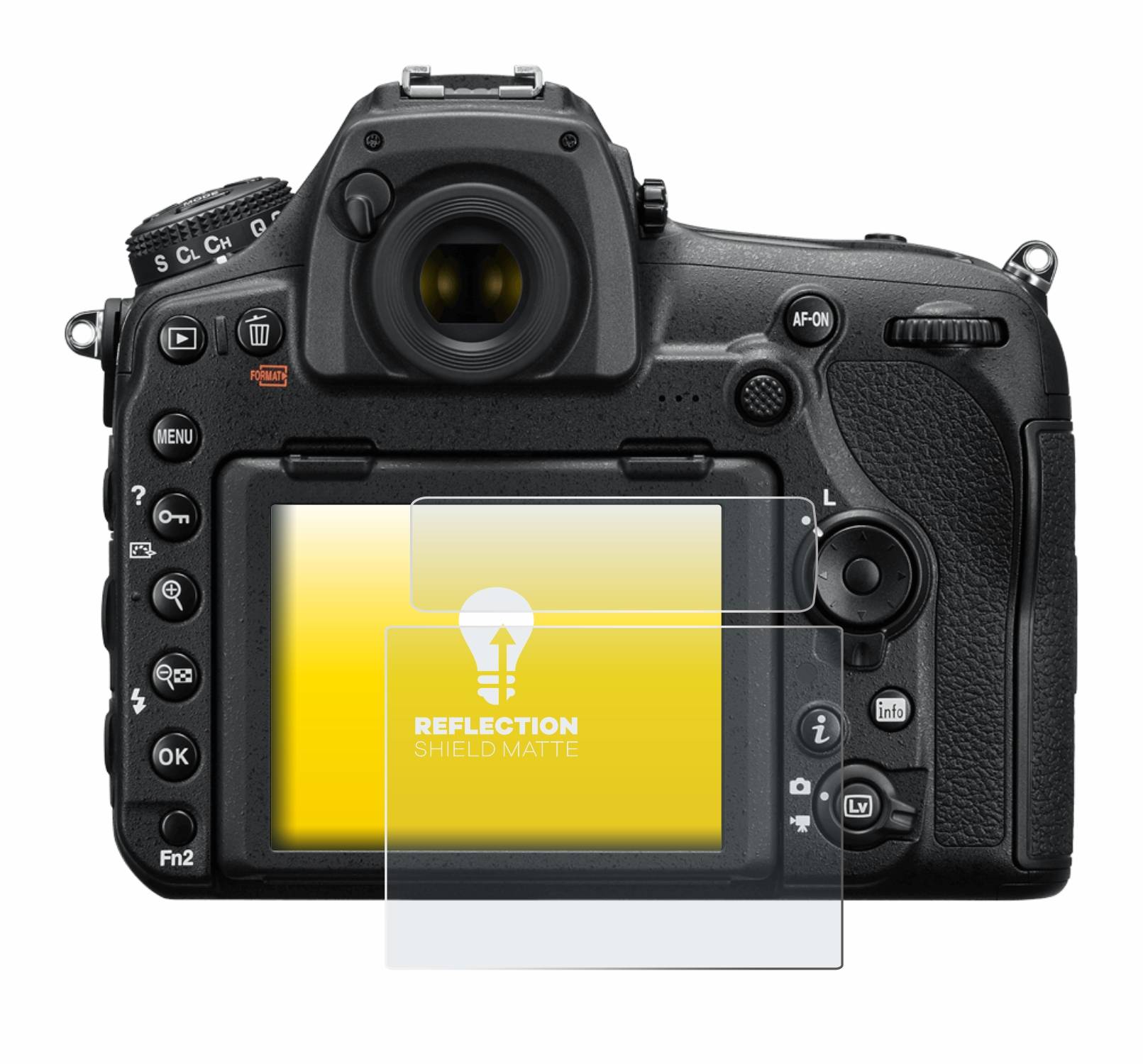 upscreen Reflection Shield Matt Schutzfolie für Nikon D850