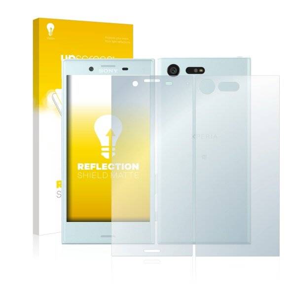 Premium Displayschutzfolie für Sony Xperia X Compact (Vorder + Rückseite)