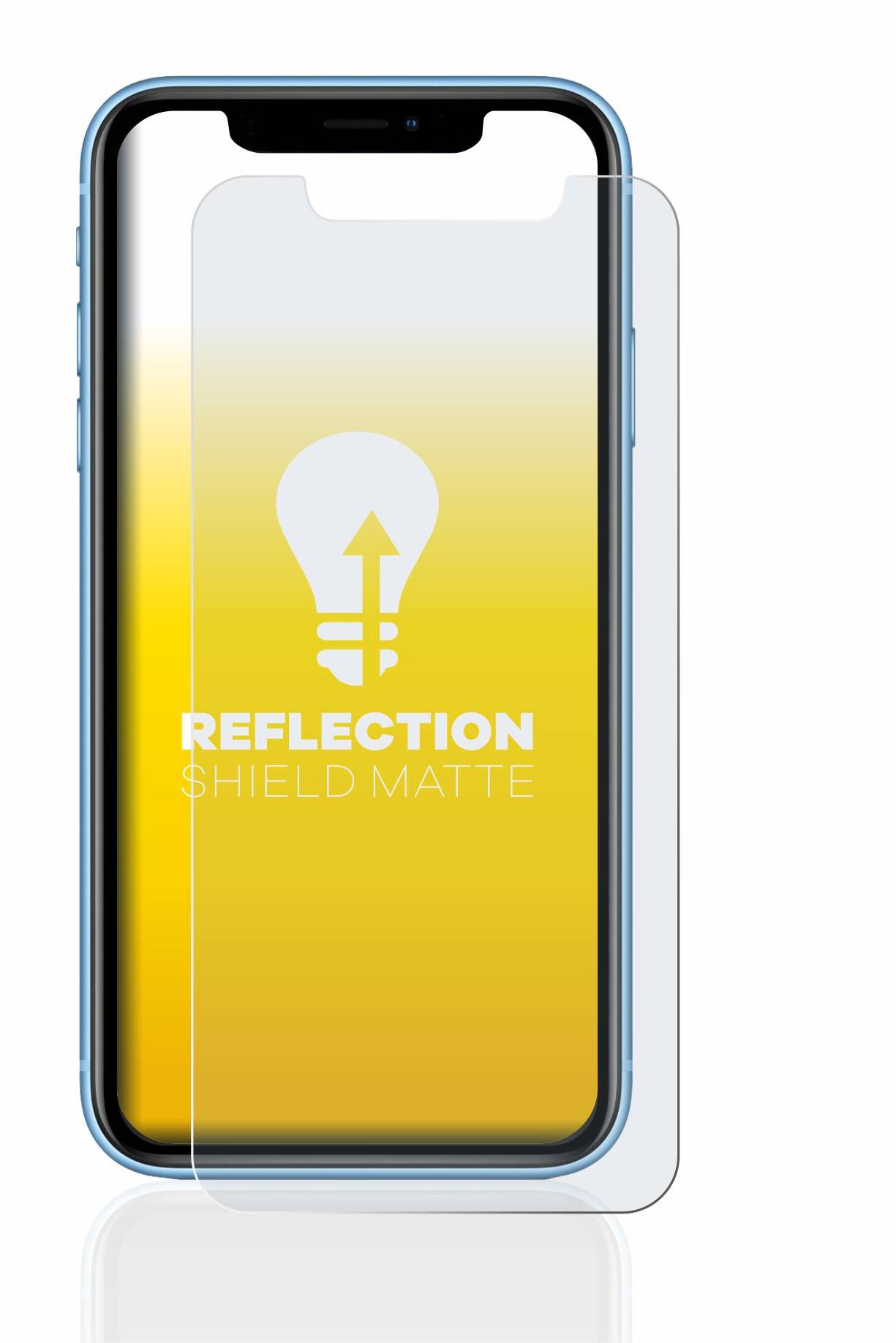 upscreen Reflection Shield Matt Schutzfolie für Apple iPhone XR