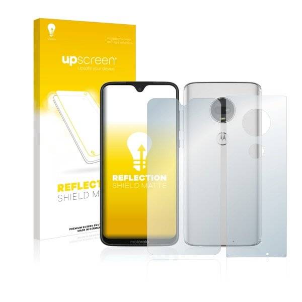 Premium Displayschutzfolie für Motorola Moto G7 (Vorder + Rückseite)