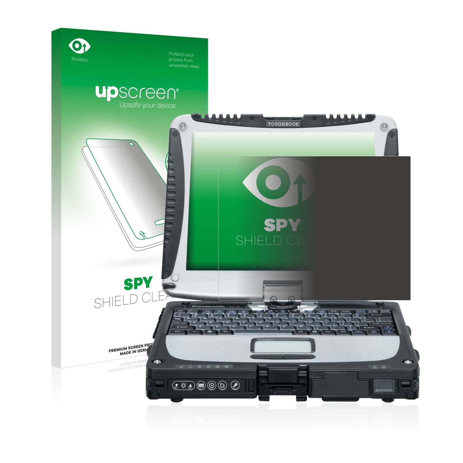 upscreen Spy Shield Sichtschutz-Folie für Panasonic Toughbook CF-19