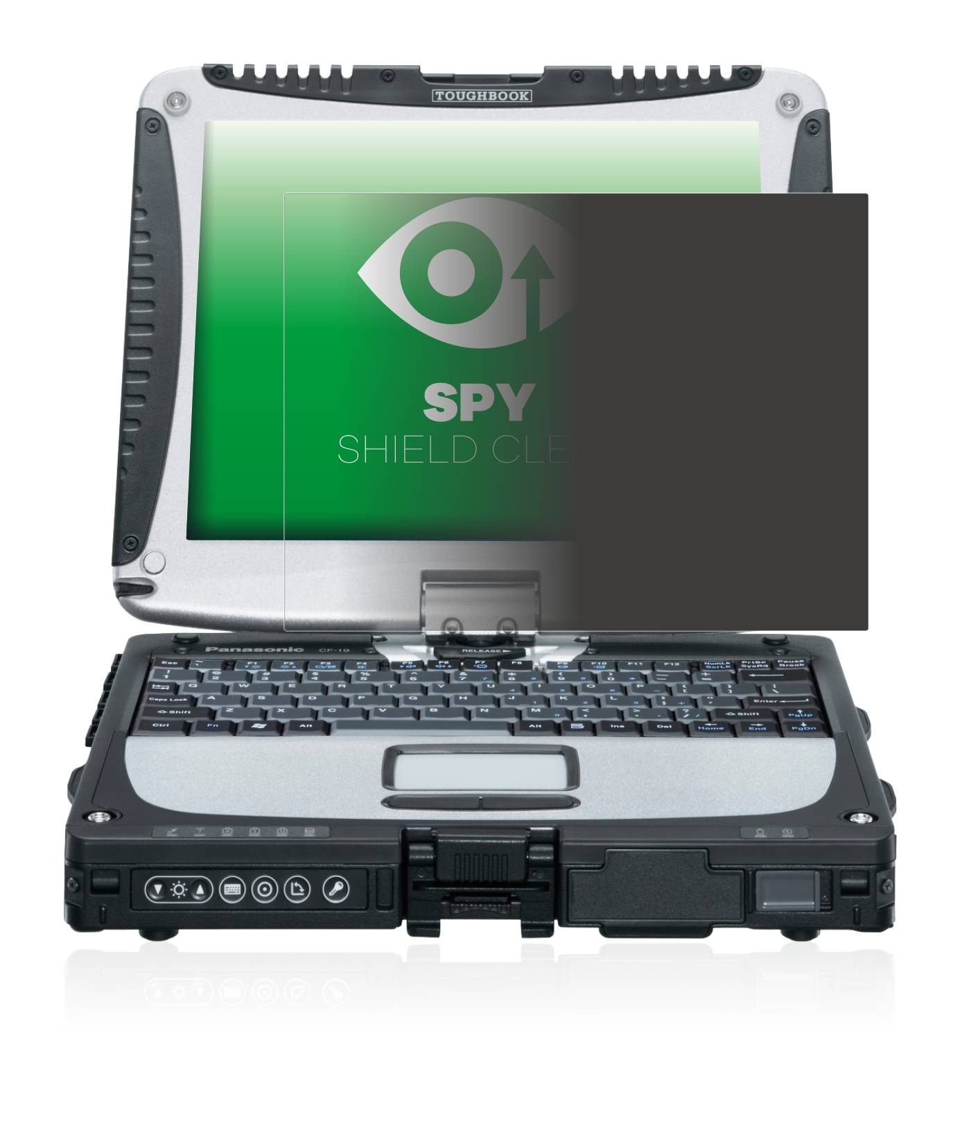 upscreen Spy Shield Sichtschutz-Folie für Panasonic Toughbook CF-19