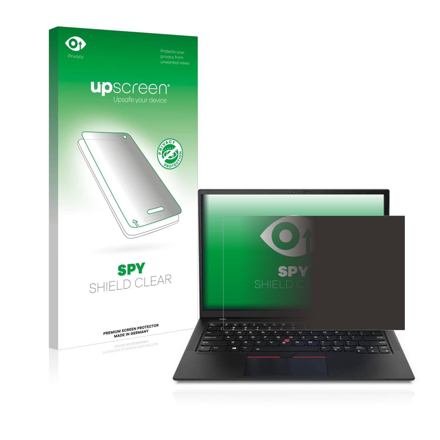 upscreen Spy Shield Sichtschutz-Folie für Lenovo ThinkPad X1