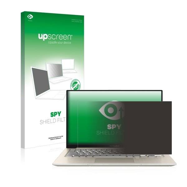 upscreen Spy Shield Filter Premium Blickschutzfilter für Asus VivoBook S13 S330UN