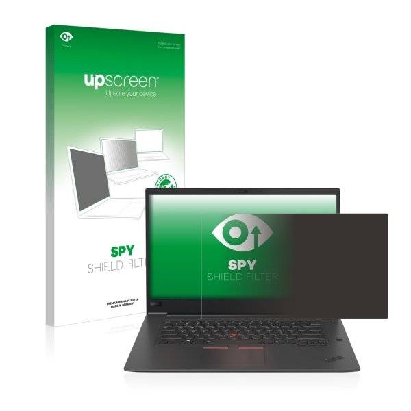 upscreen Spy Shield Filter Premium Blickschutzfilter für Lenovo ThinkPad X1 Extreme
