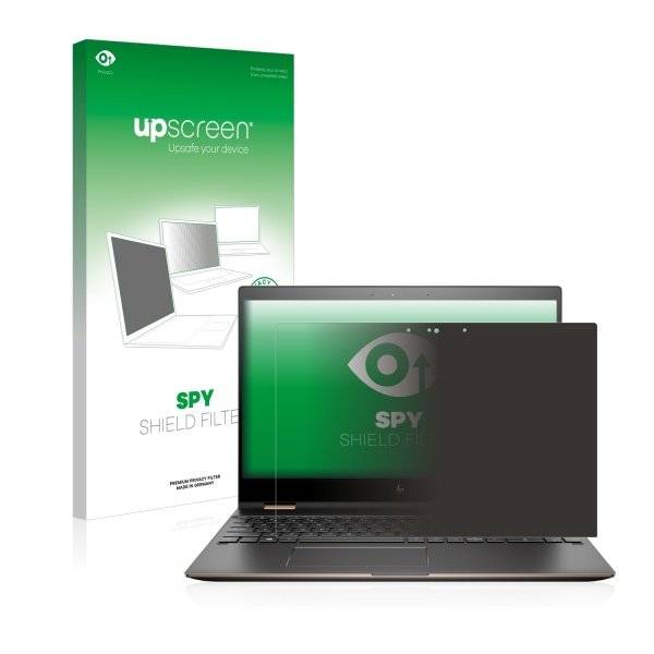 upscreen Spy Shield Filter Premium Blickschutzfilter für HP Spectre x360 15-ch005ng