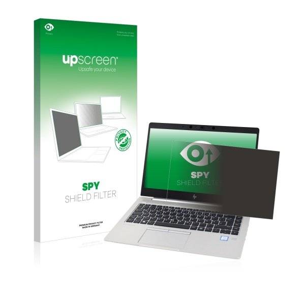 upscreen Spy Shield Filter Premium Blickschutzfilter für HP EliteBook 830 G5 Non-Touch